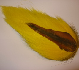bucktail large yellow  